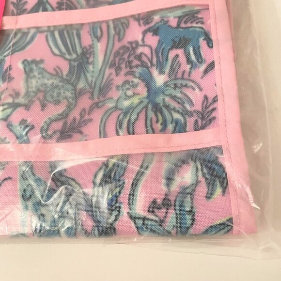 Lily Pulitzer hanging organizer Lilac Rose Out Of Office Sealed - Picture 6 of 14